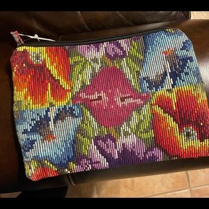 Brand new w tag King Ranch Makeup Bag